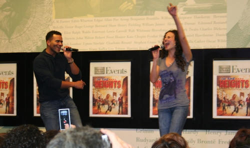 Photo Coverage: 'In The Heights' Sings and Signs at Barnes & Noble Image