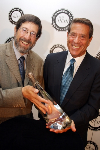 James and Michael Steinberg, with the award named after their mother, Mimi. Photo