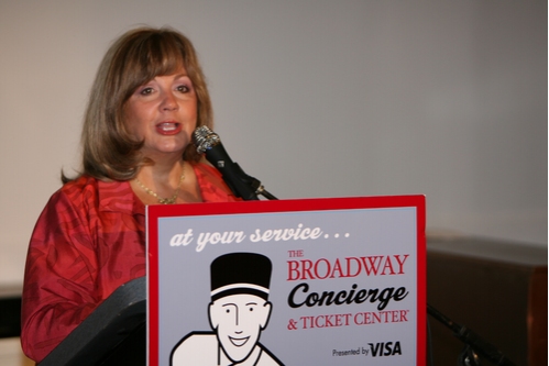 Photo Flash: Bebe Neuwirth Performs at the Broadway Concierge and Ticket Center Opening Image