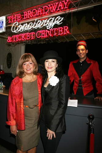 Photo Flash: Bebe Neuwirth Performs at the Broadway Concierge and Ticket Center Opening Image