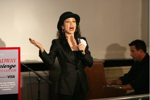 Photo Flash: Bebe Neuwirth Performs at the Broadway Concierge and Ticket Center Opening 