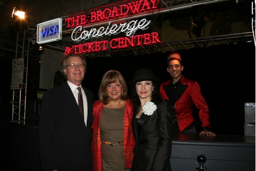 Photo Flash: Bebe Neuwirth Performs at the Broadway Concierge and Ticket Center Opening Image