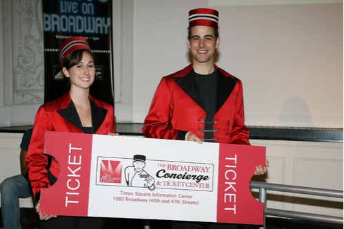 Photo Flash: Bebe Neuwirth Performs at the Broadway Concierge and Ticket Center Opening Image