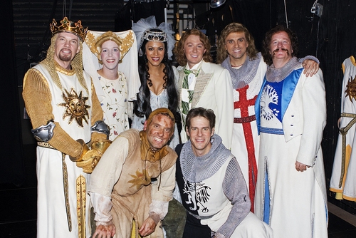 Photo Coverage: Clay Aiken Returns to 'Monty Python's Spamalot' Image