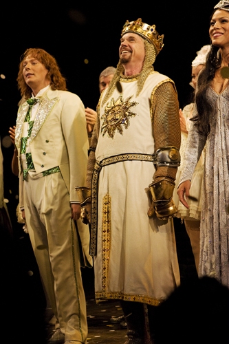 Photo Coverage: Clay Aiken Returns to 'Monty Python's Spamalot' Image