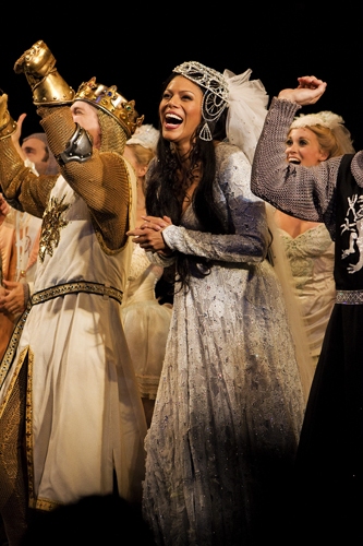 Photo Coverage: Clay Aiken Returns to 'Monty Python's Spamalot' Image