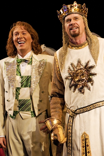Photo Coverage: Clay Aiken Returns to 'Monty Python's Spamalot' Image