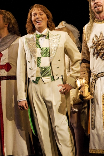 Photo Coverage: Clay Aiken Returns to 'Monty Python's Spamalot' Image