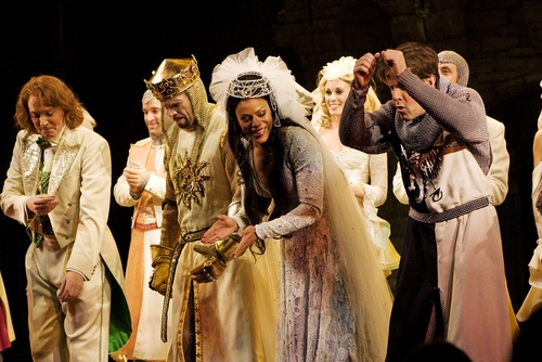 Photo Coverage: Clay Aiken Returns to 'Monty Python's Spamalot' Image