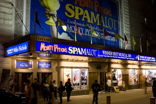 Photo Coverage: Clay Aiken Returns to 'Monty Python's Spamalot' Image