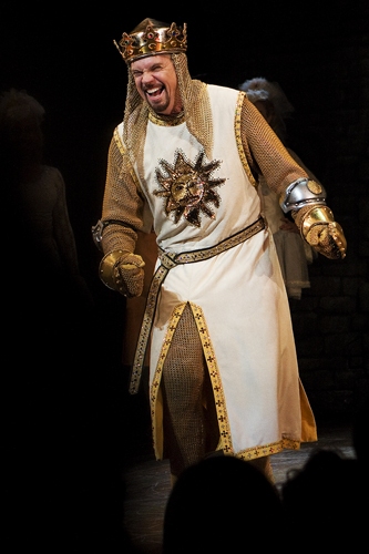 Photo Coverage: Clay Aiken Returns to 'Monty Python's Spamalot' Image