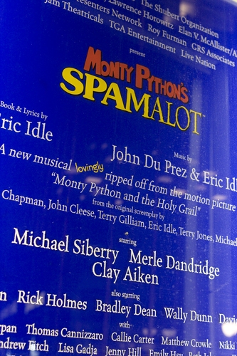 Photo Coverage: Clay Aiken Returns to 'Monty Python's Spamalot' Image