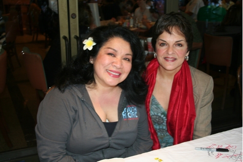 Loretta Ables Sayre (South Pacific) and Priscilla Lopez Photo