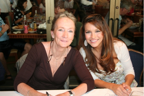 Kathleen Chalfant (Angels in America) and Chrishell Stause

 Photo