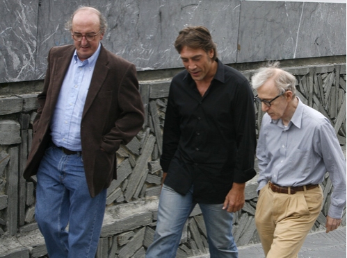 Jaume Roures, Javier Bardem and Woody Allen

 Photo