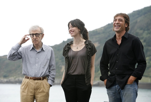 Woody Allen, Rebecca Hall and Javier Bardem Photo