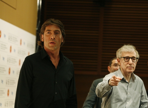 Javier Bardem and Woody Allen

 Photo