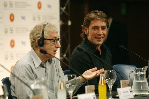 Woody Allen and Javier Bardem

 Photo