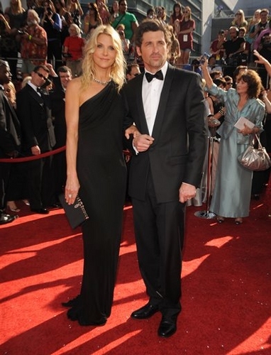 Patrick Dempsey and wife Photo