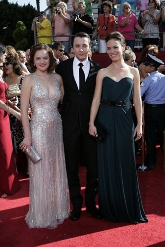 Elisabeth Moss, Vincent Kartheiser and Maggie Siff Photo