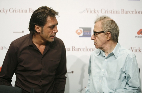 Javier Bardem and Woody Allen

 Photo