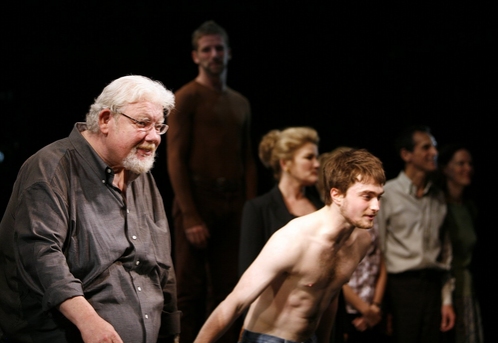 Richard Griffiths and Daniel Radcliffe Photo