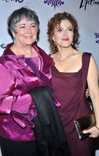 Barbara Bradfield and Bernadette Peters  Photo