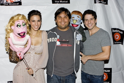 Christy Carlson Romano, Robert Lopez and Howie Michael Smith Photo
