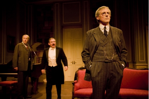 Peter Eyre (Lord Charles Cantilupe) Michael Thomas (George Farrant) and Patrick Drury Photo
