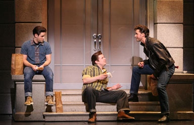 Photo Flash: New Production Shots of Ace Young and Company in 'Grease' 