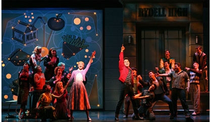 Photo Flash: New Production Shots of Ace Young and Company in 'Grease' Image