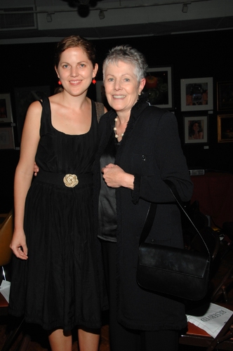Annabel Clark celebrates the opening of her exhibition with mother, Lynn Redgrave at  Photo