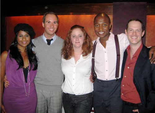 Nicole Lewis, Ritter Hanz, Kerry Flanagan, Kevin Smith Kirkwood and Jim Bray Photo
