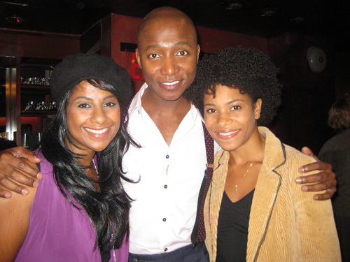 Nicole Lewis (Hair, Lennon, Rent), Kevin Smith Kirkwood and Kelly McCreary (Passing S Photo