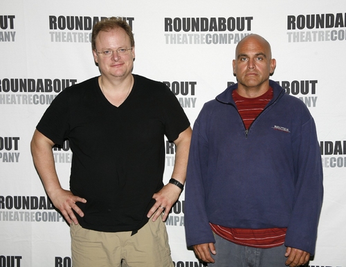 Photo Coverage: The Cast of Roundabout's 'Streamers' Meet the Press Image