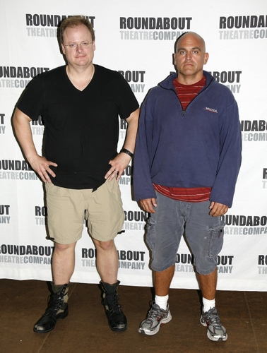 Photo Coverage: The Cast of Roundabout's 'Streamers' Meet the Press Image