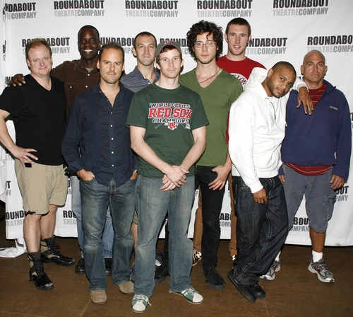 Photo Coverage: The Cast of Roundabout's 'Streamers' Meet the Press Image
