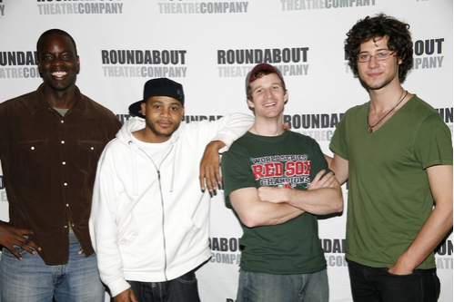 Photo Coverage: The Cast of Roundabout's 'Streamers' Meet the Press Image
