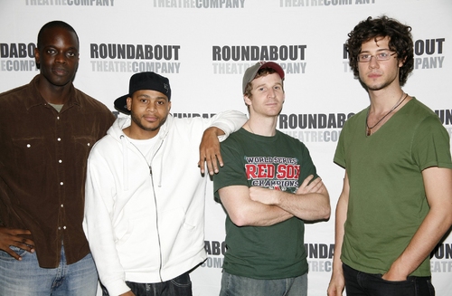 Photo Coverage: The Cast of Roundabout's 'Streamers' Meet the Press Image