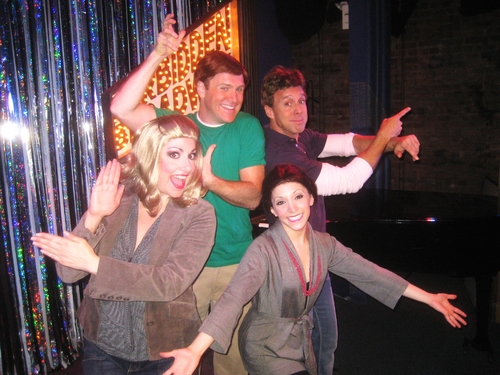 Photo Flash: [title of show] at Forbidden Broadway Goes to Rehab Image