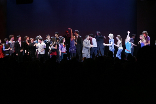 Photo Coverage: '13' Opening Night Curtain Call Image