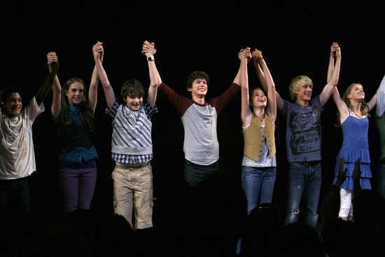 Photo Coverage: '13' Opening Night Curtain Call Image