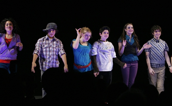 Photo Coverage: '13' Opening Night Curtain Call Image