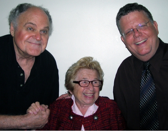 George S. Irving, Dr. Ruth Westheimer and Jim Morgan Photo