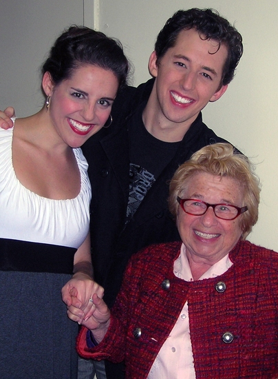 Photo Flash: Dr. Ruth Visits 'Enter Laughing' Image