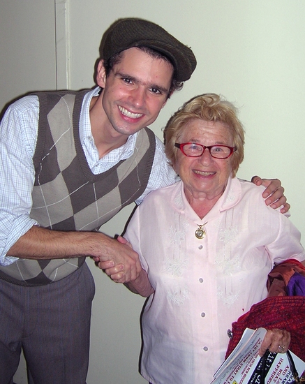 Photo Flash: Dr. Ruth Visits 'Enter Laughing' Image