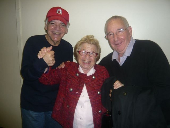 Ray DeMattis, Dr. Ruth Westheimer and Michael Tucker  Photo