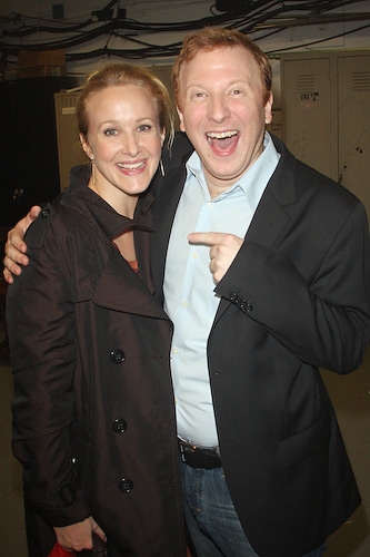 Photo Coverage: Benanti and More visit [title of show] Image