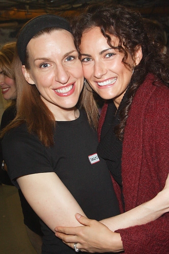 Photo Coverage: Benanti and More visit [title of show] Image