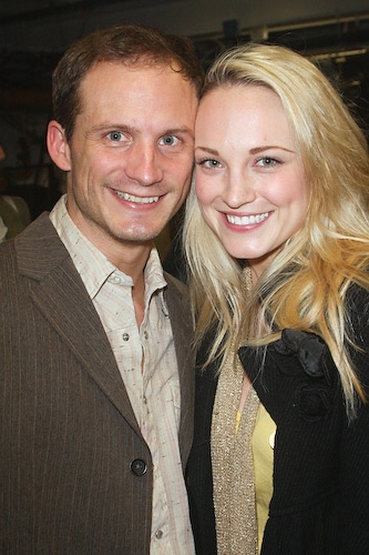 Photo Coverage: Benanti and More visit [title of show] Image